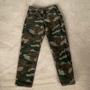American Eagle Camo Corduroy Pants